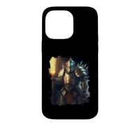 Fantasy knights with fire Case for iPhone 14 Pro Max