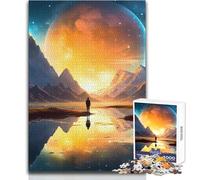Fantasy Landscape 1000 Piece Jigsaw Puzzle for Teenagers Interactive Logical Thinking Game Ideal Memorable Occasion Gift Size 50x75cm