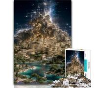 Fantasy Landscape 1000 Piece Jigsaw Puzzles for Teenagers,Challenging Game Gifts for Is Ideal As A Gift for The Whole Family (50x75cm)