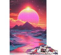 Fantasy Landscape 1000 Pieces Puzzles Paper Puzzle for Teenager Funny Jigsaw Puzzles 1000pcs (75x50cm)