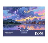 Fantasy Landscape Puzzle 1000 Pieces for Adults & Teens Family Night Entertainment Wonderful Sky Premium Quality Brain Training 70x50cm/1000pcs