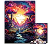 Fantasy Landscape Under Sunset 1000 Piece Puzzle Puzzles for Adults for Teenagers & Family Fun DIY Brain Teaser Game Gift 1000 PCS(75x50cm)
