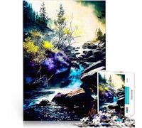Fantasy LandscapeJigsaw Puzzles for Adults 2000 Pieces Decompressing Intellectual Educational Toy Enhance memory 70x100cm