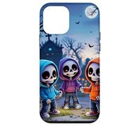 Fantasy Laughing Chibi Skeletons Case for iPhone 12 mini