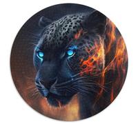 Fantasy Leopard 1000-Piece Jigsaw Puzzle Cardboard Jigsaw for Mother'S Day, Birthdays, Christmas 67.5x67.5cm