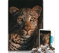 Fantasy Leopard 1000 Piece Jigsaw Puzzles for Adults Gifts,Help The Brain Exercise Addictive Toys to Cultivate Patience Suitable for Couples (75x50cm)