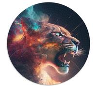 Fantasy Leopard Adult Jigsaw Puzzles 1000 Pieces Cardboard Jigsaw Ideal for Home & Office Decor, for Birthday 1000pcs (67.5x67.5cm)
