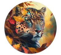Fantasy Leopard JigsawPuzzle 1000 Pieces for Adults Impossible Jigsaw Puzzles for Adults Educational Toy for Teenagers, Home Office Decor 67.5x67.5cm