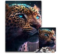 Fantasy Leopard JigsawPuzzle 1000 Pieces for Adults Impossible Jigsaw Puzzles for Adults Family Activity, Brain Teaser, Home Decor, 50x75CM/19.68x29.52inch