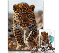 Fantasy Leopard JigsawPuzzle 1000 Pieces for Teenagers,Challenging To Complete But Fun And Humorous Birthday Present,Gifts,Wall Art (38x26cm)