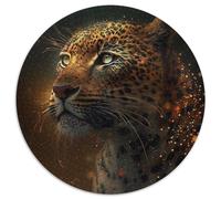 Fantasy Leopard Puzzles 1000 Pieces for Adults Cardboard Jigsaw Challenging Brain Teaser, Family Activity, Home Decor, 67.5x67.5cm