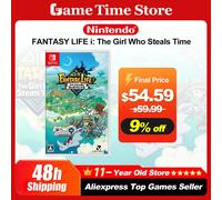 FANTASY LIFE i The Girl Who Steals Time Nintendo Switch Game Deals 100% Official Physical Game Card Fantasy Life Switch Game Random Cover