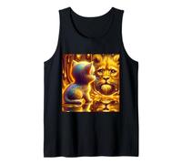 Fantasy Lion And Kitten Tank Top