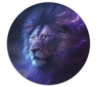 Fantasy Lion Jigsaw Puzzles for Adults 1000 Piece Cardboard Jigsaw Puzzles Perfect Home Or Office Decor, Ideal 67.5x67.5cm