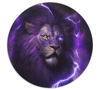 Fantasy Lion Jigsaw Puzzles for Adults, 1000 Piece Challenging Puzzles Family Fun Craft, Perfect for Birthdays, Holidays 67.5x67.5cm