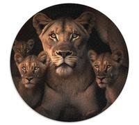 Fantasy Lion Puzzle 1000 Pieces Jigsaw Jigsaw Puzzles for Adults Perfect for Christmas, Halloween, Easter, New Year 67.5x67.5cm
