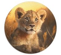 Fantasy Lion Puzzle 1000 Pieces Jigsaw Jigsaw Puzzles for Adults Perfect for Christmas, Halloween, Easter, New Year 67.5x67.5cm