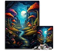 Fantasy Magic Jungle 1000 Piece Jigsaw Puzzles for Adults Paper Jigsaw Puzzles for Adults for Teenagers, Family Game Night, BrainChallenging Gift Idea 1000 PCS(38x26cm)