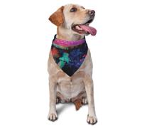 Fantasy Magic Mushroom Stylish Pet Scarf for Dogs