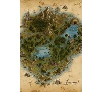 Fantasy Map Journal: A 120-Page Dotted Line Notebook for Writers, Dreamers, and Adventurers