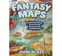 Fantasy Maps: A Whimsical Coloring Journey Through Enchanted Lands and Hidden Realms: Explore Mythical Worlds, Magical Landscapes, and Hidden Treasures in This Relaxing Fantasy Coloring Adventure