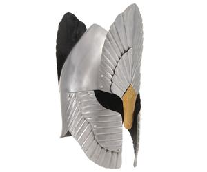 Fantasy Medieval Knight Helmet Replica LARP Silver Steel