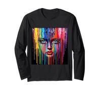 Fantasy Melting Wax Girl Long Sleeve T-Shirt