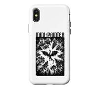 Fantasy Mini Painter Dragon Flight Gothic Airbrush Painting Case for iPhone X/XS
