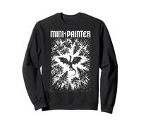 Fantasy Mini Painter Dragon Flight Gothic Airbrush Painting Sweatshirt