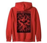 Fantasy Mini Painter Dragon Flight Gothic Airbrush Painting Zip Hoodie