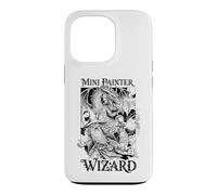 Fantasy Miniature Mini Painter Funny Wizard Airbrush RPG Case for iPhone 13 Pro