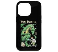 Fantasy Miniature Painter Dragon Funny Airbrush Painting RPG Case for iPhone 13 Pro