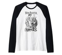 Fantasy Miniature Painter Dwarf Funny Airbrush Painting RPG Raglan Baseball Tee