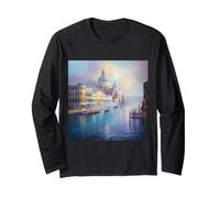 Fantasy Misty Venice Morning Long Sleeve T-Shirt
