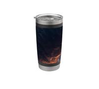 Fantasy Monsters with Medieval Knights Warriors Stainless Steel Insulated Tumbler