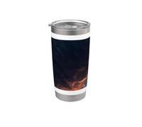 Fantasy Monsters with Medieval Knights Warriors Stainless Steel Insulated Tumbler