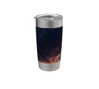 Fantasy Monsters with Medieval Knights Warriors Stainless Steel Insulated Tumbler