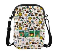 Fantasy Movie Crossbody Bag Bookish Gifts a Hole In The Ground Gifts Book Lover Shoulder Bag (Main4 Picture cb3)