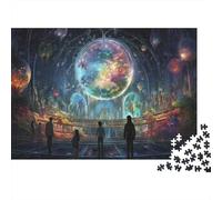 Fantasy Museum Explore Magical Worlds Jigsaw Puzzle for Adults, 1000 Pieces, 38x26cm/1000pcs; White Card with A Low-dust Finish; A Calm After-work Activity
