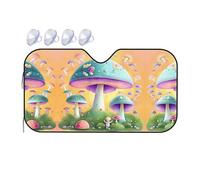 Fantasy Mushroom It is a car Windshield Sun Visor, which Does not take up Too Much Space and Protects The Environment Inside The car.