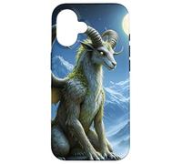 Fantasy Mythical Ram Dragon Case for iPhone 16