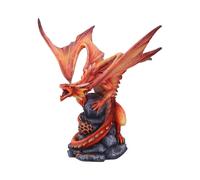 Fantasy & Mythology Adult Fire Dragon By Anne Stokes 24.5cm | Figurines | Acotis - Resin