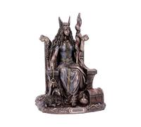 Fantasy & Mythology Bronze Frigga Goddess of Wisdom Norse Leader Ornament - Resin