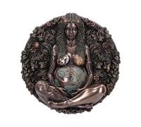 Nemesis Now Mother Earth Wall Plaque, Bronze, 15cm, Resin