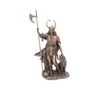 Fantasy & Mythology Bronzed Loki-Norse Trickster God Figurine 35cm | Figurines - Bronze
