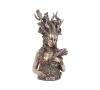 Fantasy & Mythology Bronzed Mother Earth Gaia Bust 26cm | Figurines | Acotis - Bronze