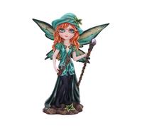 Nemesis Now Fairy Figurine, Hand-Painted Decorative Statue, Decor for Garden Shelf and Home - Forest FAE