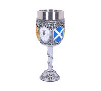 Fantasy & Mythology Goblet of the Brave Scottish Shield Glass | Goblets & - Resin