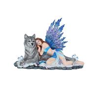Fantasy & Mythology Lupiana Wolf Ornament 34cm | Figurines | Acotis - Resin