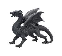 Fantasy & Mythology Nemesis Now Obsidian Dragon Watcher 31cm | Figurines - Resin